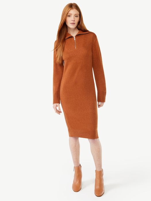 Model wearing the dress in