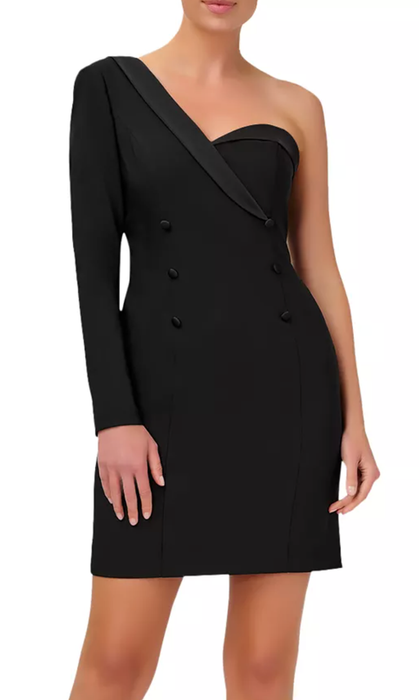 A model wearing the dress.