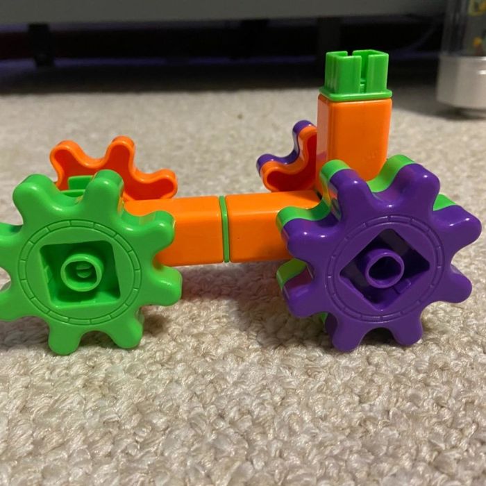 A vehicle constructed from gears