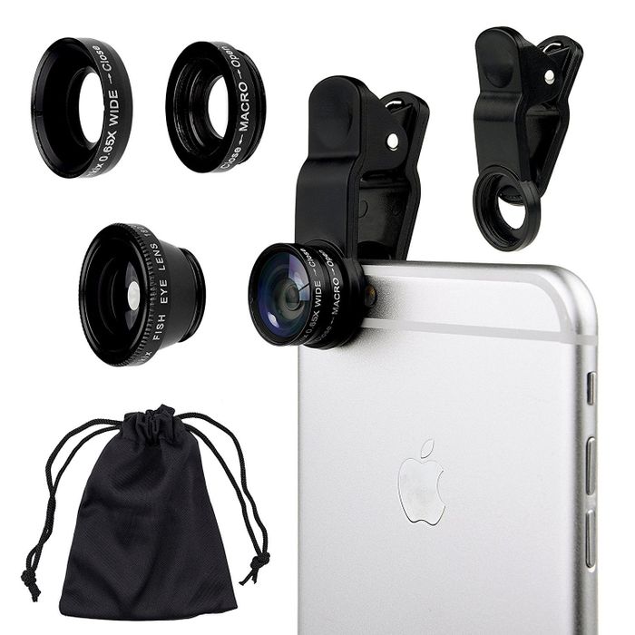 the parts of the camera kit