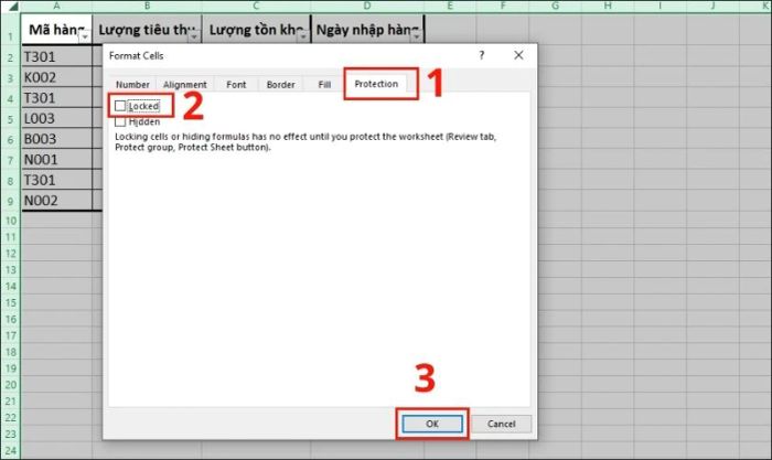 Cách khóa ô công thức trong Excel là gì?