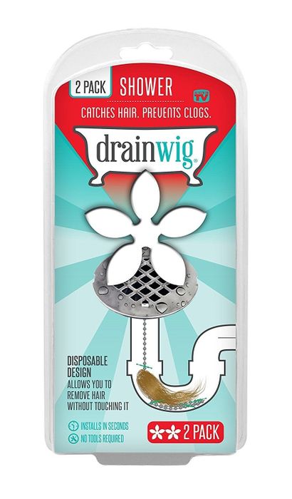 The Drainwig neatly packed in its box.