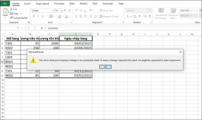 Tại sao cần khóa ô trong Excel để ngừng chỉnh sửa?