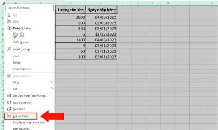 cách khóa ô, vùng dữ liệu trong excel với phím tắt
