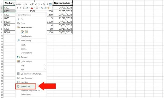 Phím tắt để khóa ô trong Excel là gì?