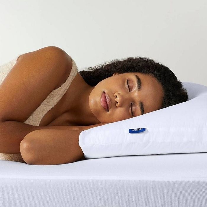 person resting on the pillow