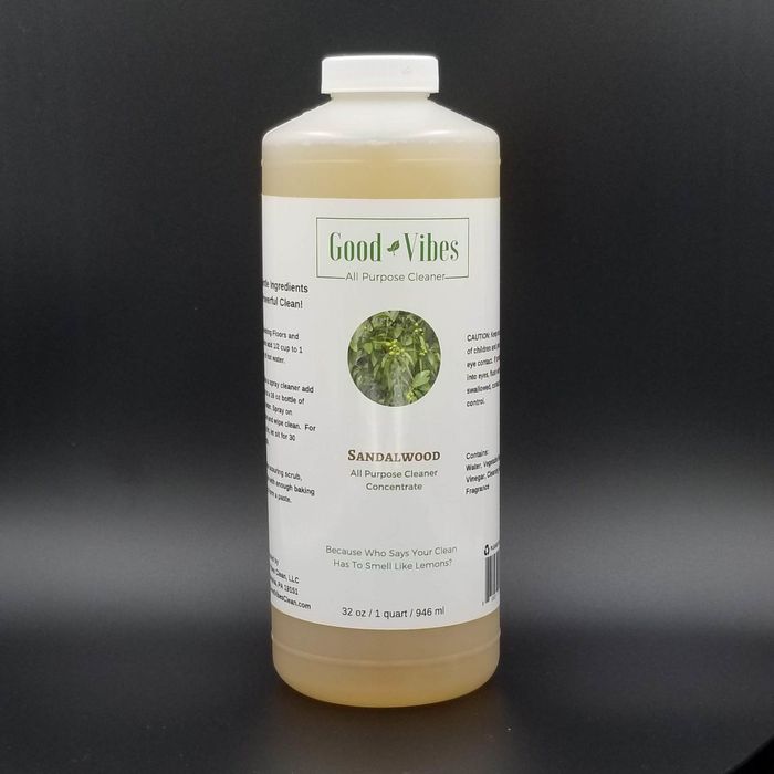 The all-purpose cleaner bottle.