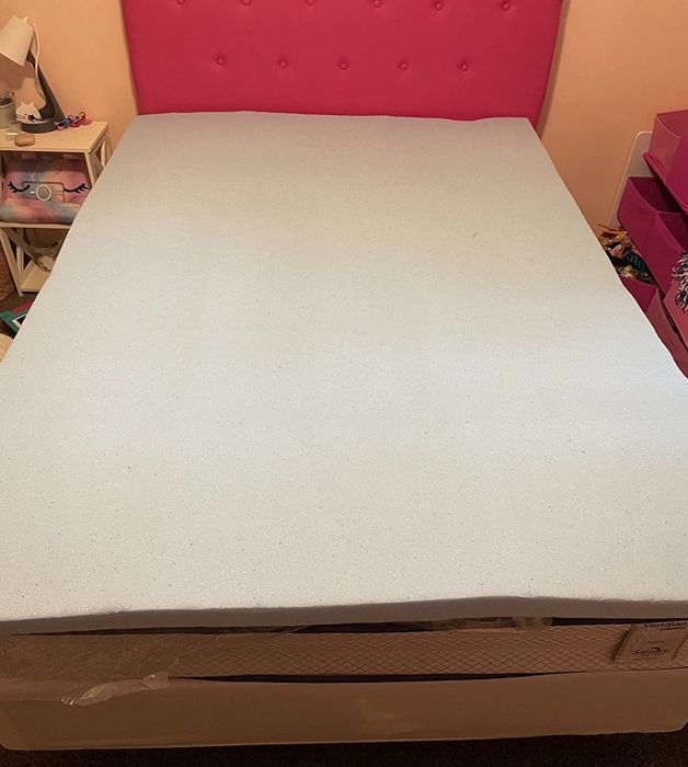 Image provided by the reviewer showing the mattress pad