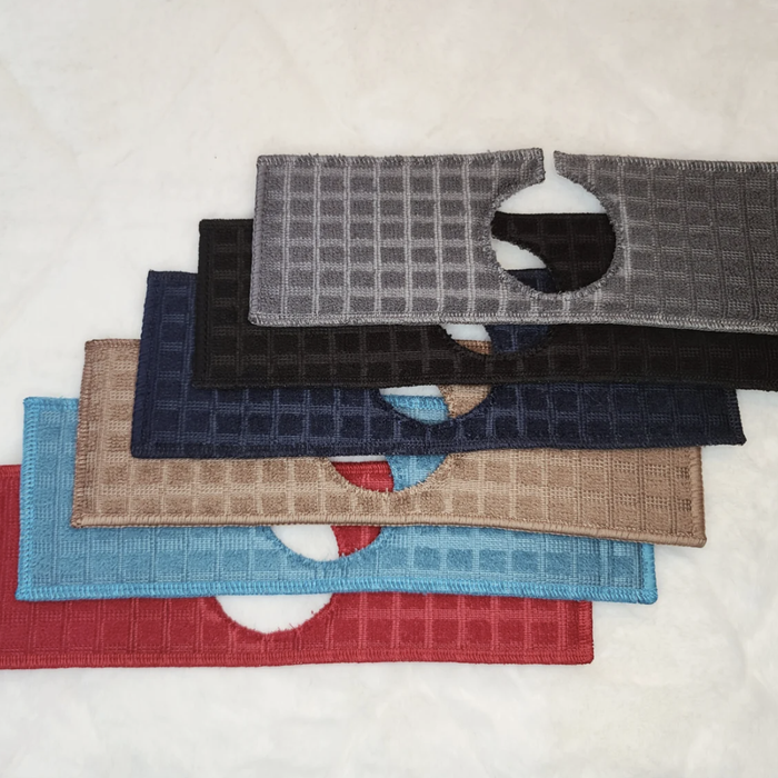 The drip catcher available in a range of vibrant colors, designed to suit any kitchen aesthetic.