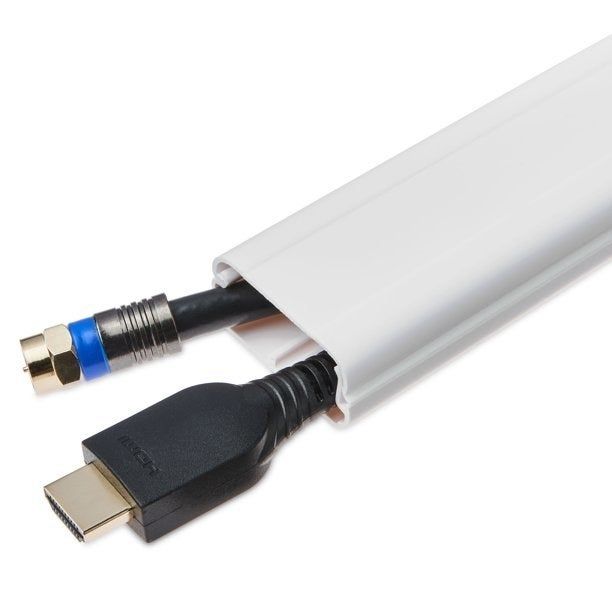 Two cords neatly tucked inside a cover
