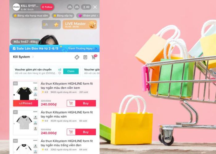 Livestream trên TikTok giúp bán hàng hiệu quả hơn