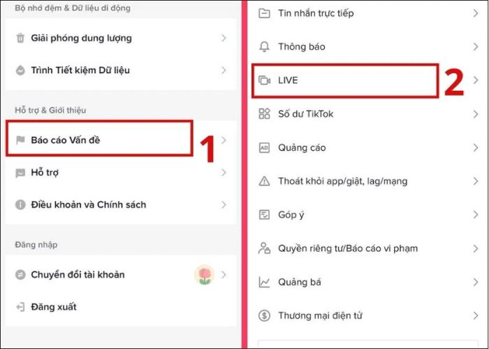 Cách khắc phục lỗi không thể livestream.