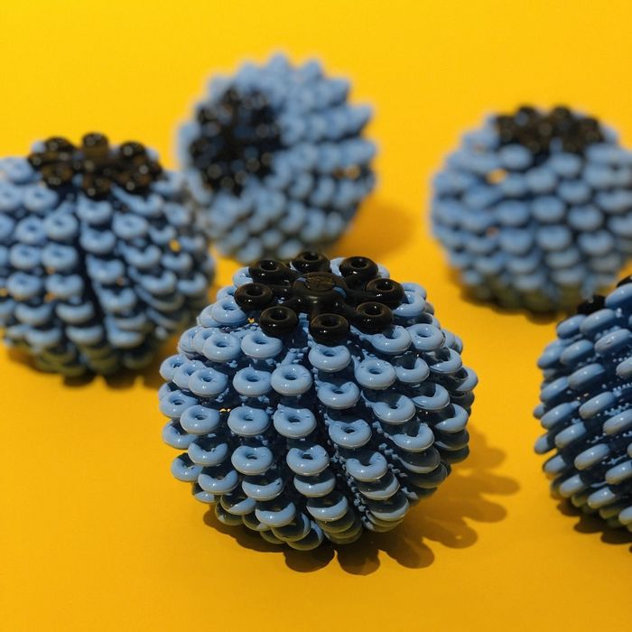 the blue laundry ball