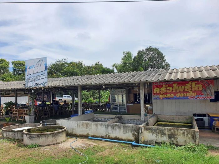 ครัวโพธิ์โต สาขาบางแตน เสิร์ฟกุ้งปลาแม่น้ำสดๆ ที่มีความอร่อยแบบไม่เหมือนใคร