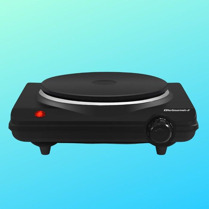 The cast iron burner from Elite Gourmet