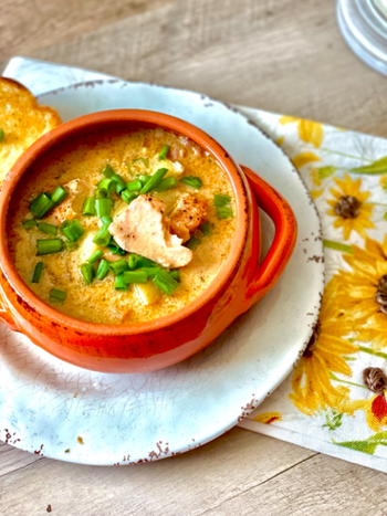 reviewer's image of soup