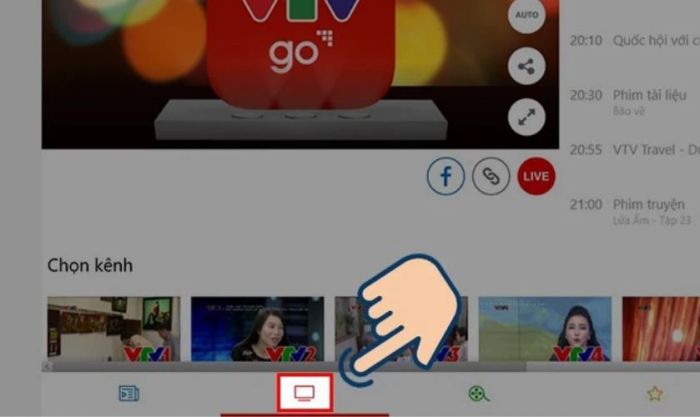 Hướng dẫn tải và sử dụng VTV Go trên máy tính