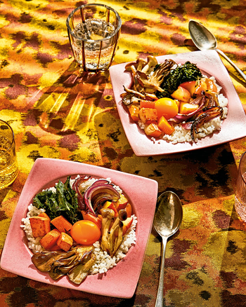sheet pan bibimbap