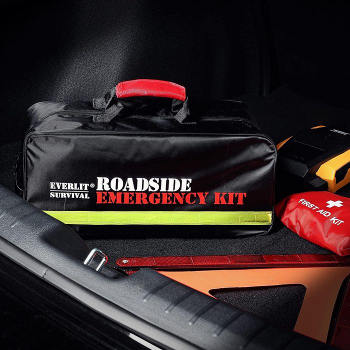 the sleek black emergency kit
