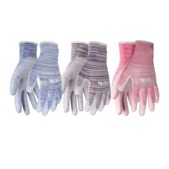 a set of three gloves