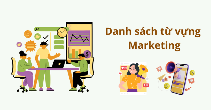 Danh sách từ vựng dành cho lĩnh vực Marketing