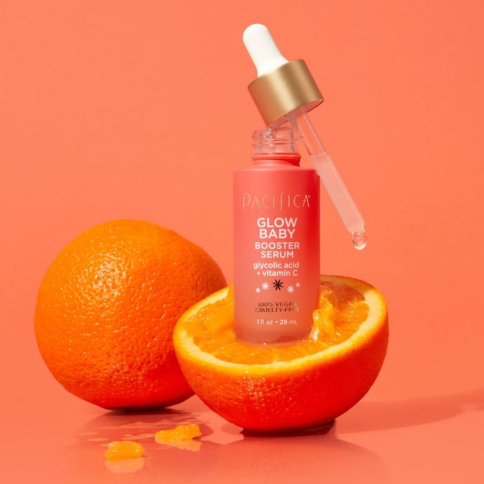 The bottle featuring a dropper for easy application