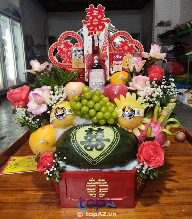 Những địa chỉ làm mâm quả cưới hỏi đẹp tại TP. Tam Điệp