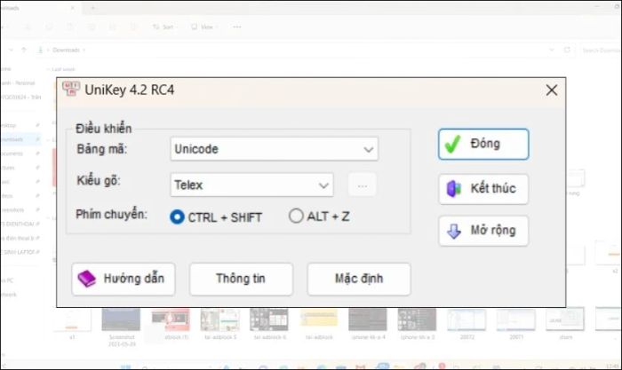 Hướng dẫn cài đặt tiếng Việt trên laptop bằng Unikey