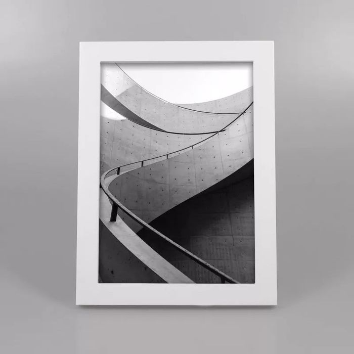 The white frame