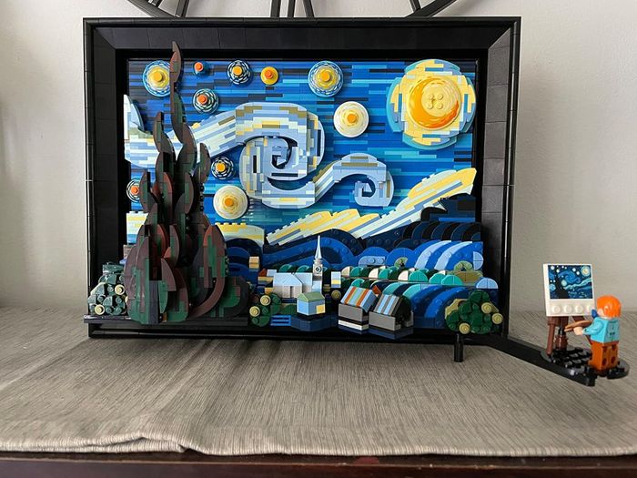 Lego set of Van Gogh's