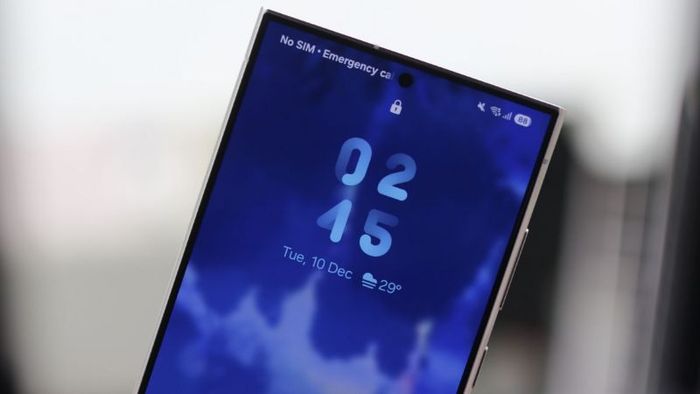 Phiên bản Galaxy S25 Ultra với 16GB RAM