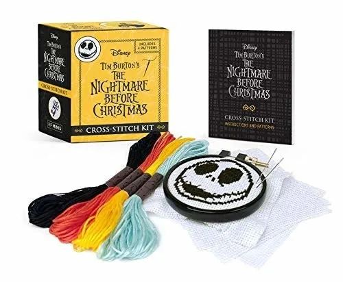 The cross-stitch kit.