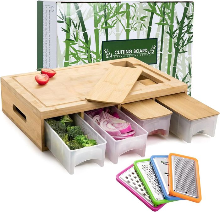 The four-tray bamboo chopper