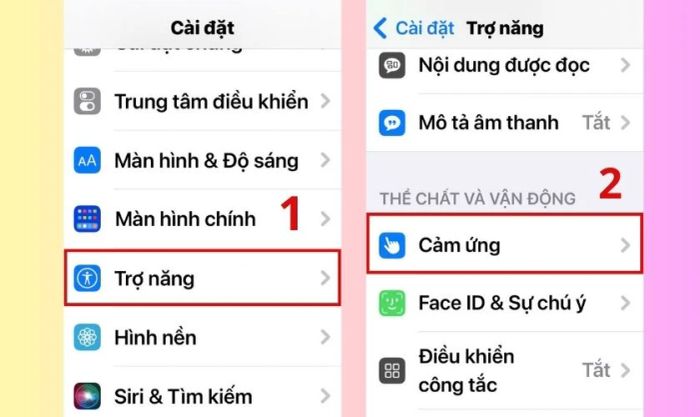 phím tắt chụp màn hình trên thiết bị ios