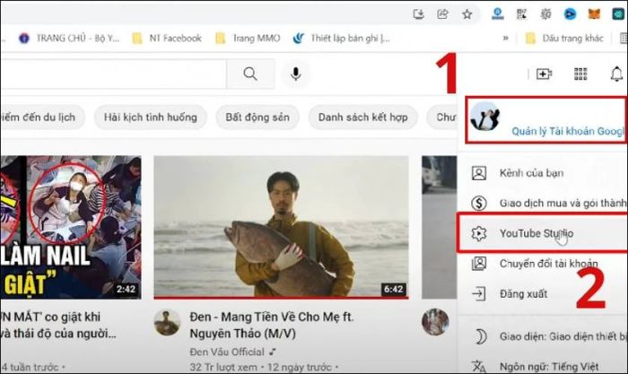 Kích hoạt tính năng kiếm tiền trên YouTube từ máy tính