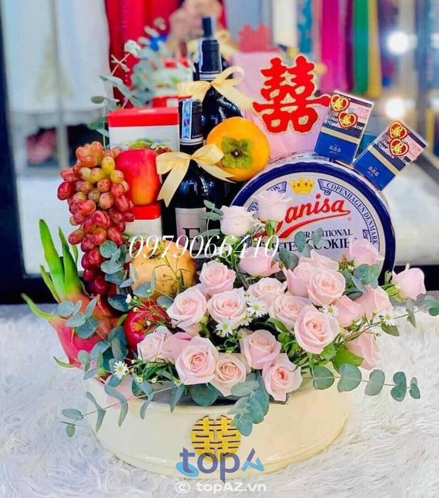 Địa chỉ làm mâm quả cưới hỏi ở TP. Hà Giang