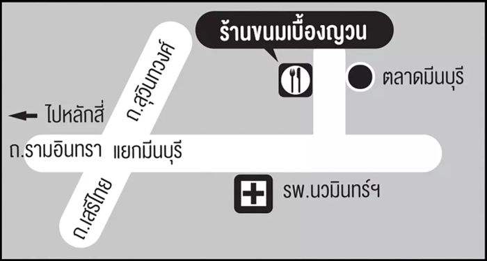 ขนมเบื้องญวนสูตรแป้งนิ่ม ไส้แน่นอร่อย @ตลาดมีนบุรี