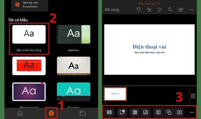 Cách tạo PowerPoint trên điện thoại đơn giản, dễ thực hiện