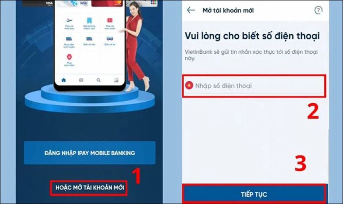 Cách đăng ký làm thẻ Vietinbank online