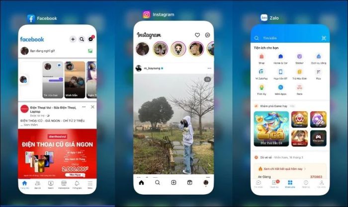 Làm mới ứng dụng trong nền trên iPhone