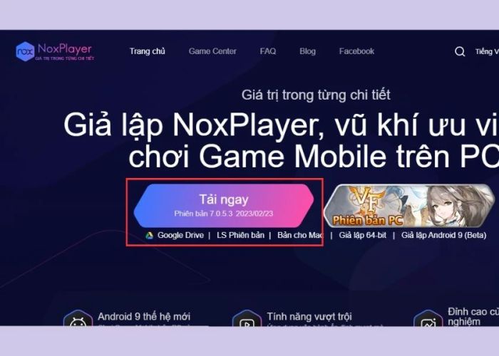 Hướng dẫn tải game Liên Quân Mobile trên máy tính Windows 10 với Nox
