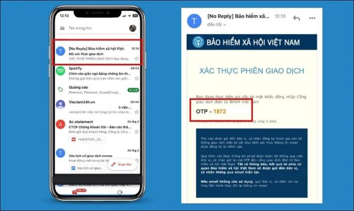 Khôi phục mật khẩu VssID qua Email