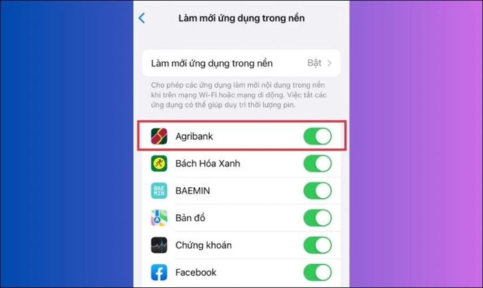 Các ứng dụng ưu tiên được làm mới trên iPhone