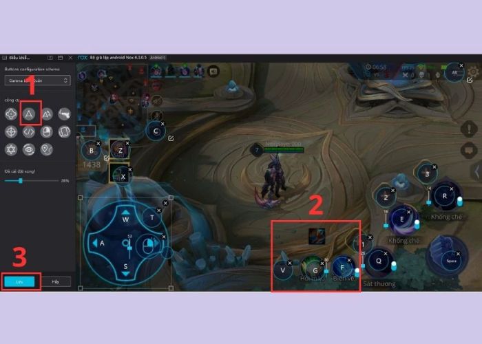 Cách thiết lập khi chơi game Liên Quân