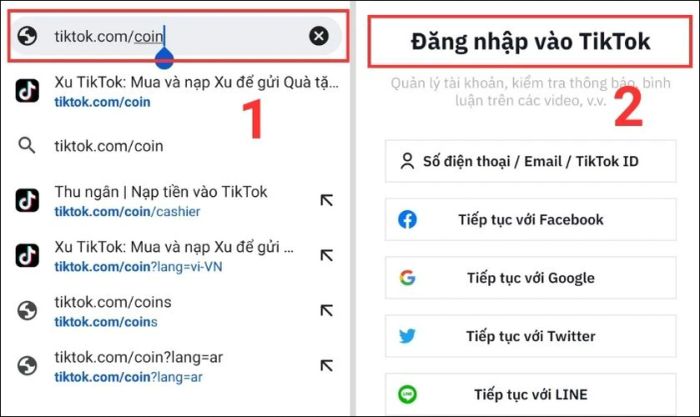 mua xu TikTok qua ví ZaloPay