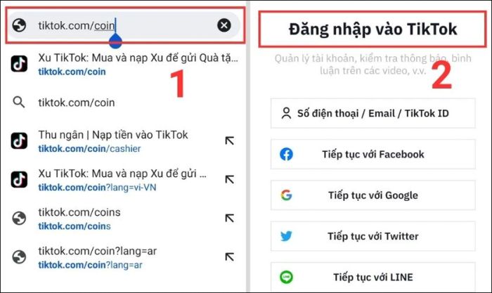 chọn hình thức thanh toán qua ngân hàng