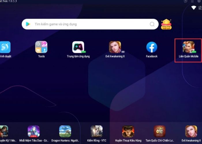 Cách chơi game Liên Quân trên máy tính
