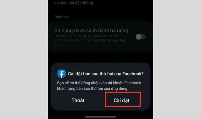 tính năng dual messenger trên điện thoại Samsung