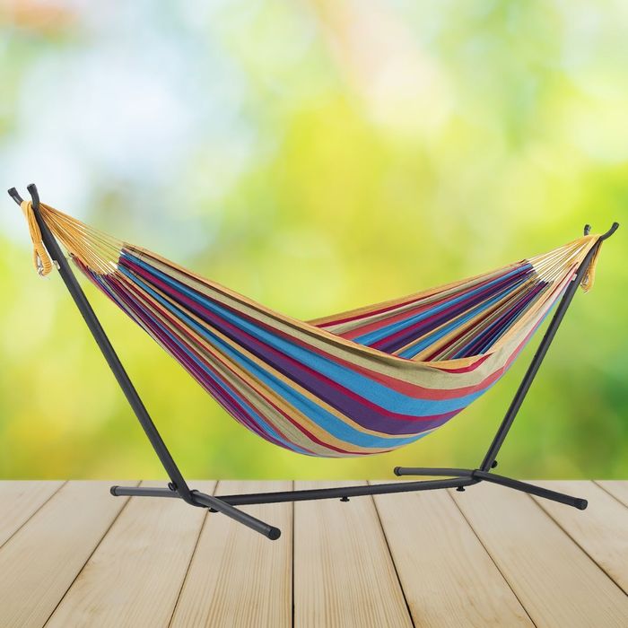 The striped hammock