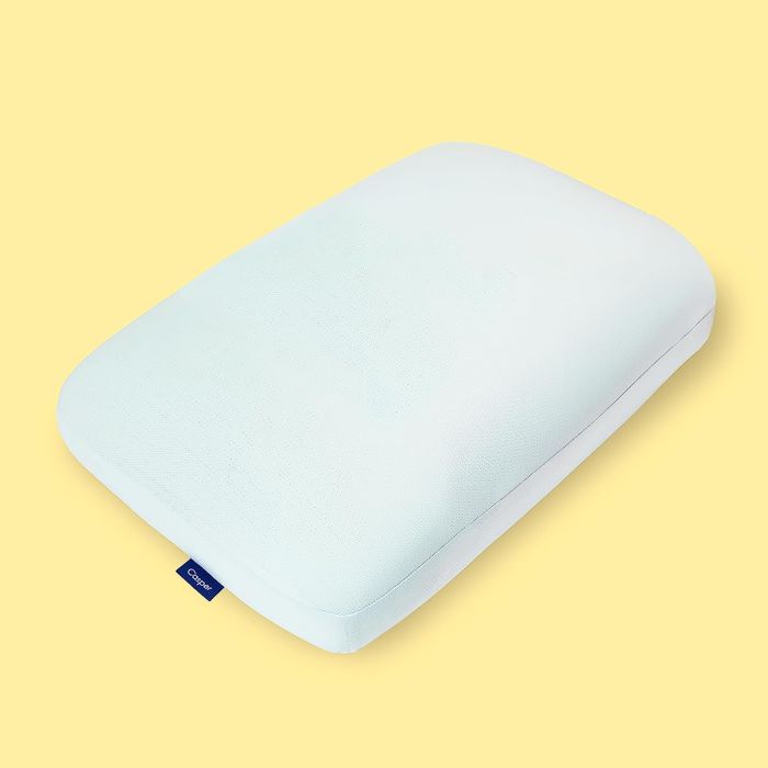 A plush cooling pillow